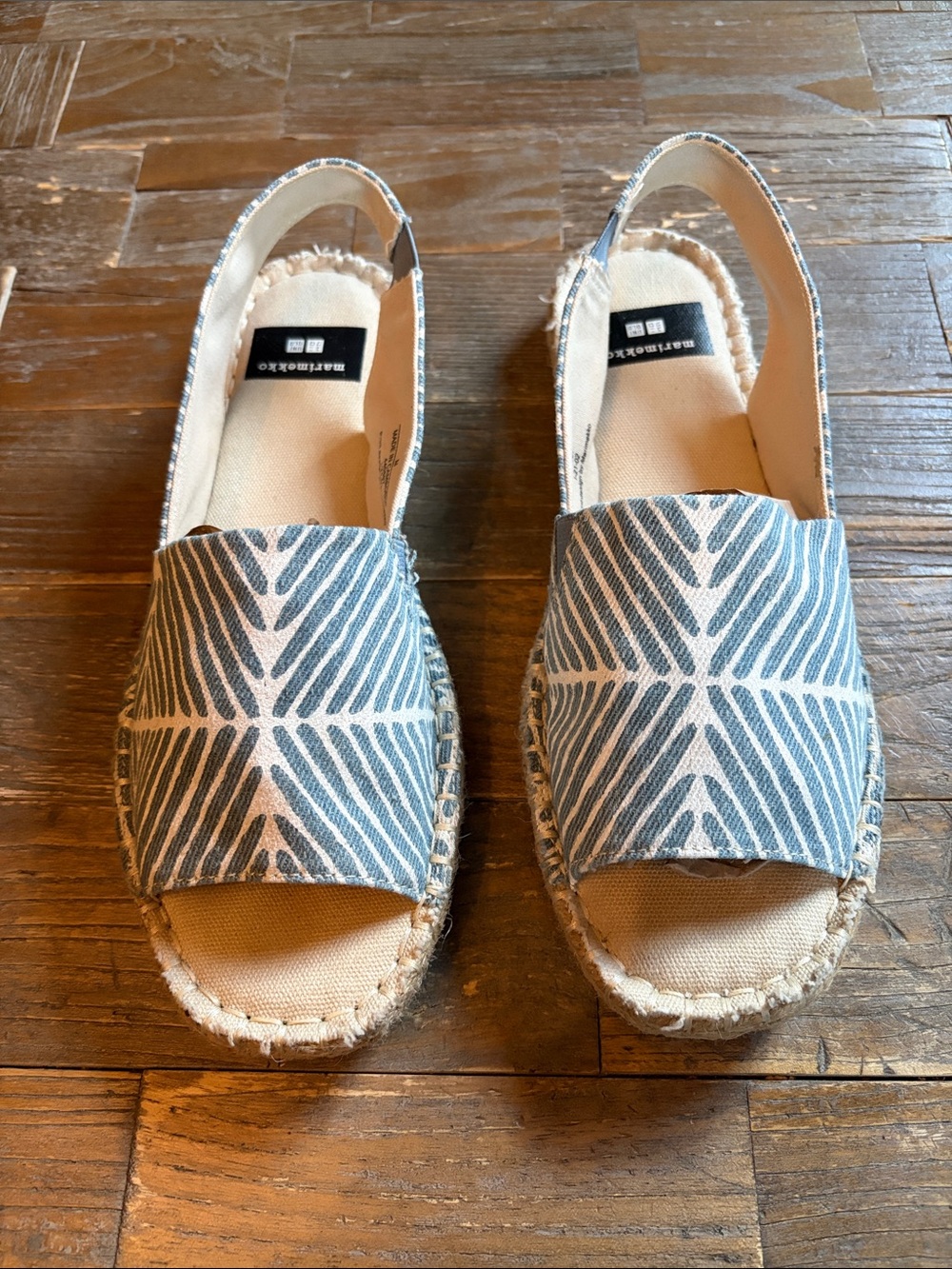 Uniqlo Marimekko Collab Espadrille Sandals View 3